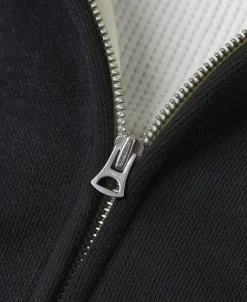 Bronson Mfg 1950s Wind Shield Full-Zip Thermal Hoodie -><noscript><img width=