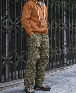 Bronson Mfg 1950s Wind Shield Full-Zip Thermal Hoodie -><noscript><img width=