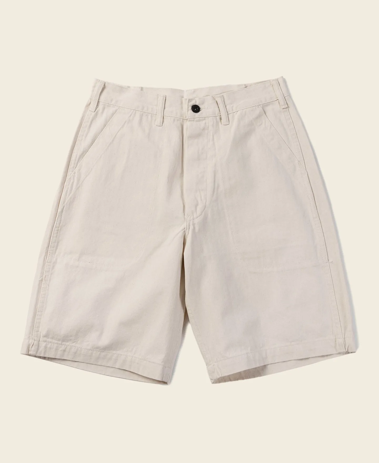 Bronson Mfg 1940s WWII USN 12 oz HBT Fatigue Deck Shorts> Shorts