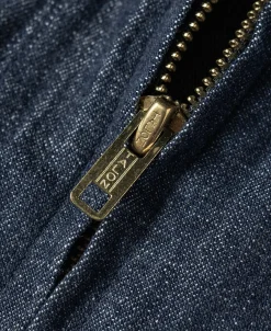 Bronson Mfg 1960s Zip Up Denim Work Jacket><noscript><img width=