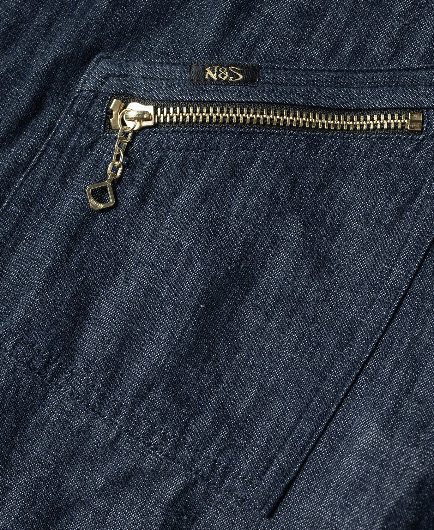 Bronson Mfg 1960s Zip Up Denim Work Jacket> Denim Jackets|Jackets & Coats