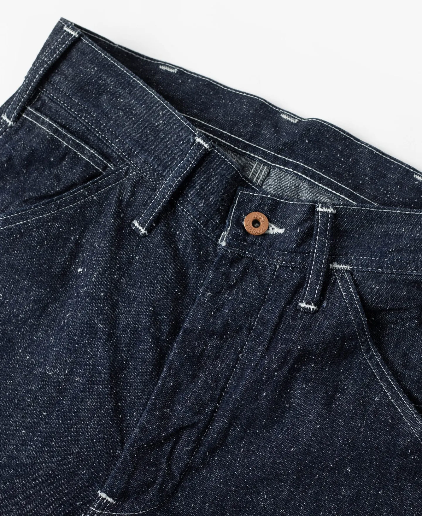 Bronson Mfg Slub Pearl Yarn Denim Carpenter Pants> Jeans|Pants & Trousers