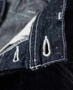 Bronson Mfg Slub Pearl Yarn Denim Carpenter Pants><noscript><img width=
