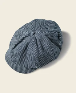 Bronson Mfg Denim Newsboy Cap> Hats & Caps