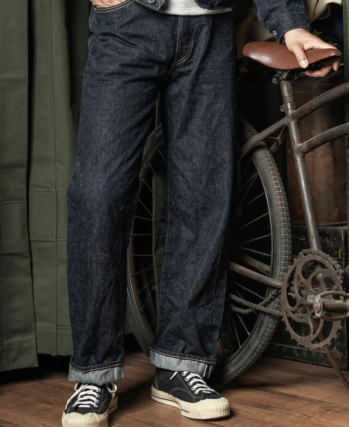 Bronson Mfg S801XX 1943 War Simplified Model Selvedge Denim Jeans> Jeans|Pants & Trousers