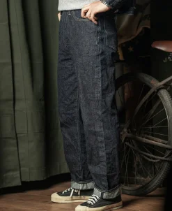 Bronson Mfg S801XX 1943 War Simplified Model Selvedge Denim Jeans><noscript><img width=