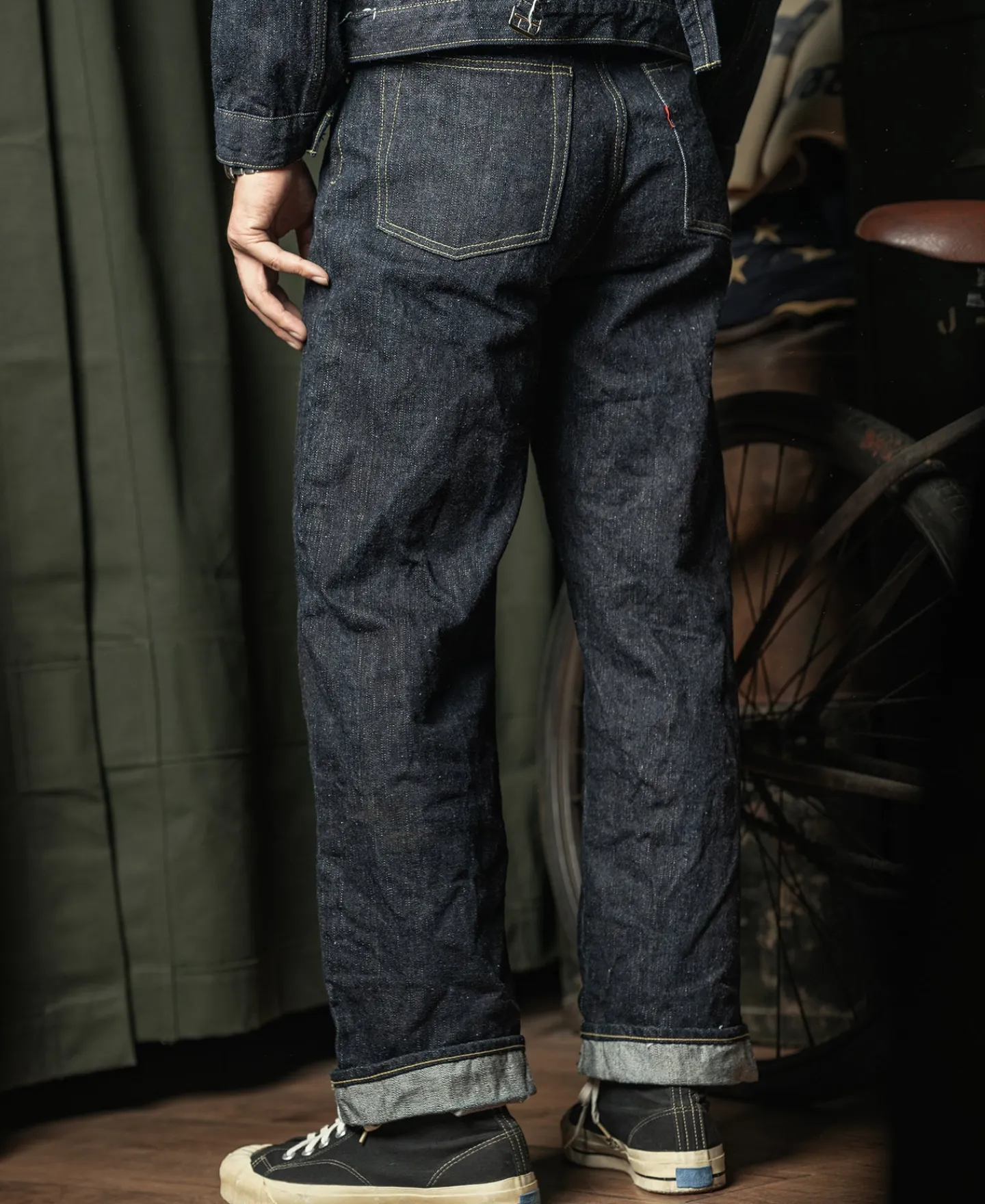 Bronson Mfg S801XX 1943 War Simplified Model Selvedge Denim Jeans> Jeans|Pants & Trousers