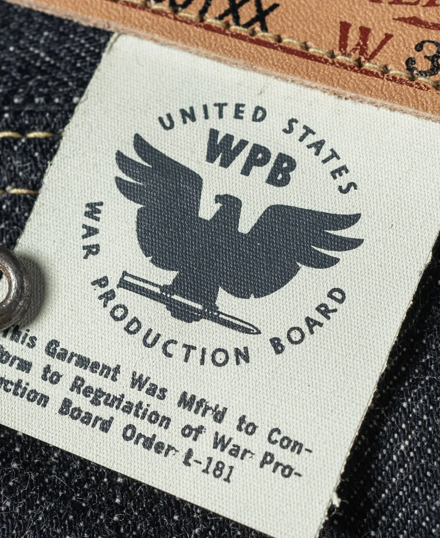 Bronson Mfg S801XX 1943 War Simplified Model Selvedge Denim Jeans> Jeans|Pants & Trousers