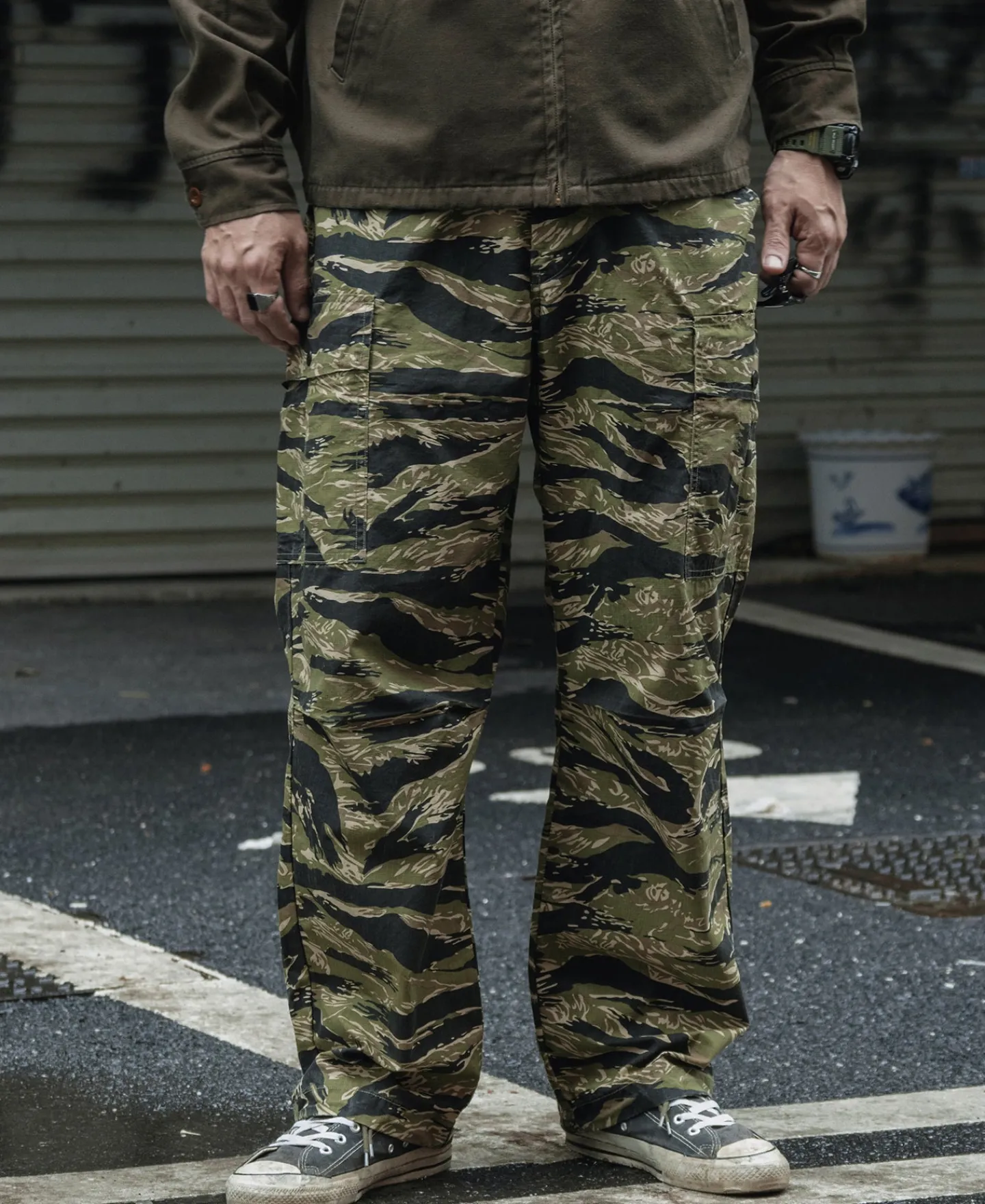 Bronson Mfg Tropical Jungle Fatigue Pants> Pants & Trousers