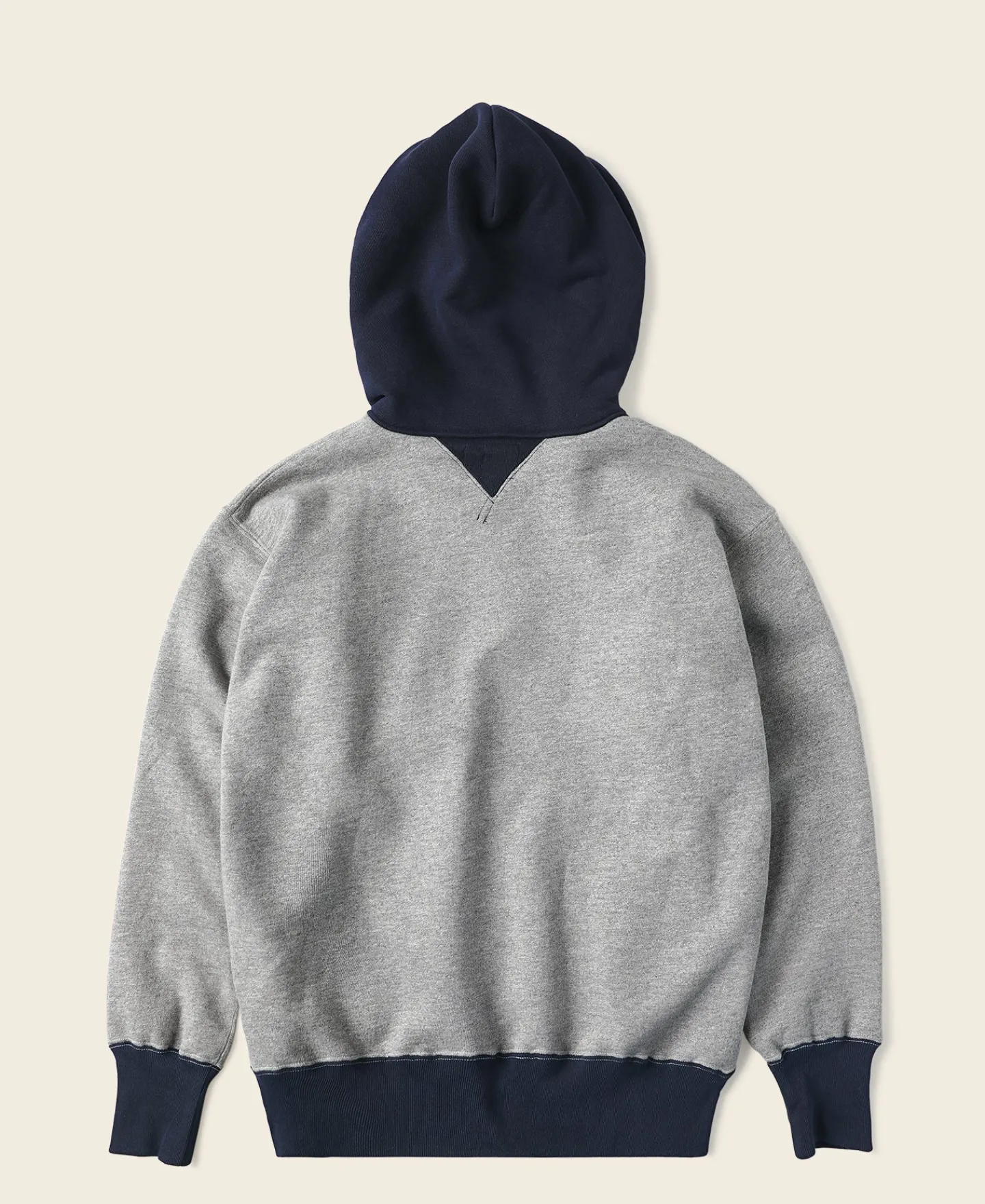 Bronson Mfg Two-Tone Double V Gusset Hooded Sweatshirt> Sweatshirts & Hoodies