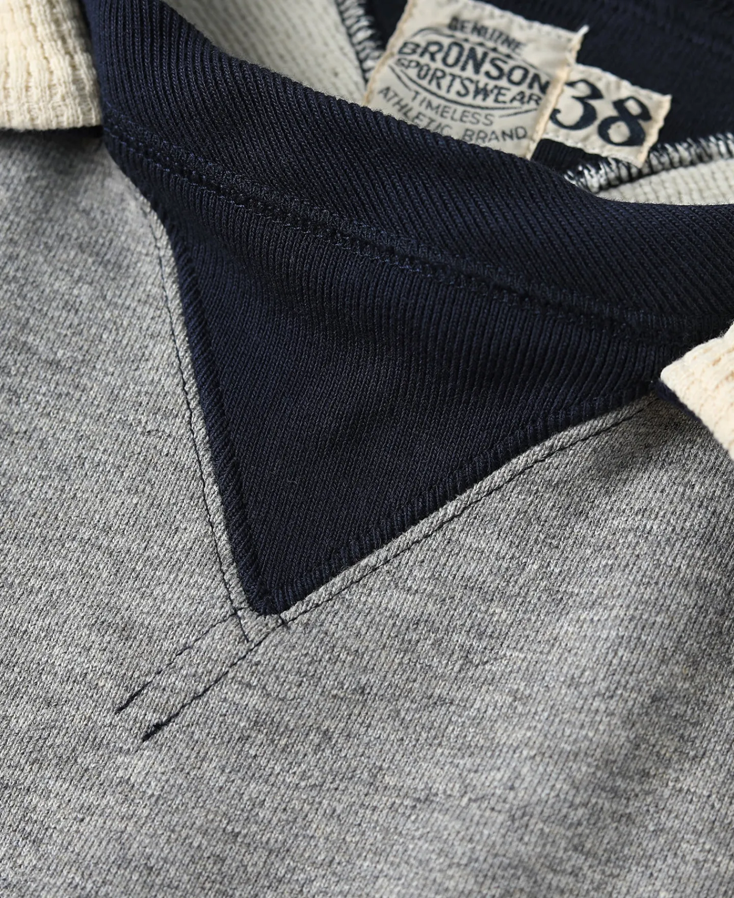 Bronson Mfg Two-Tone Double V Gusset Hooded Sweatshirt> Sweatshirts & Hoodies