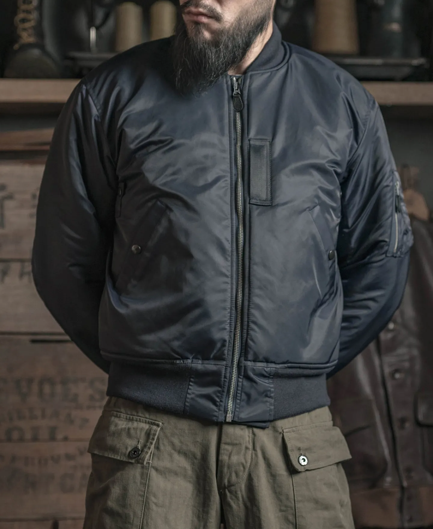 Bronson Mfg US Air Force Type B-15C MOD Flight Jacket> Jackets & Coats