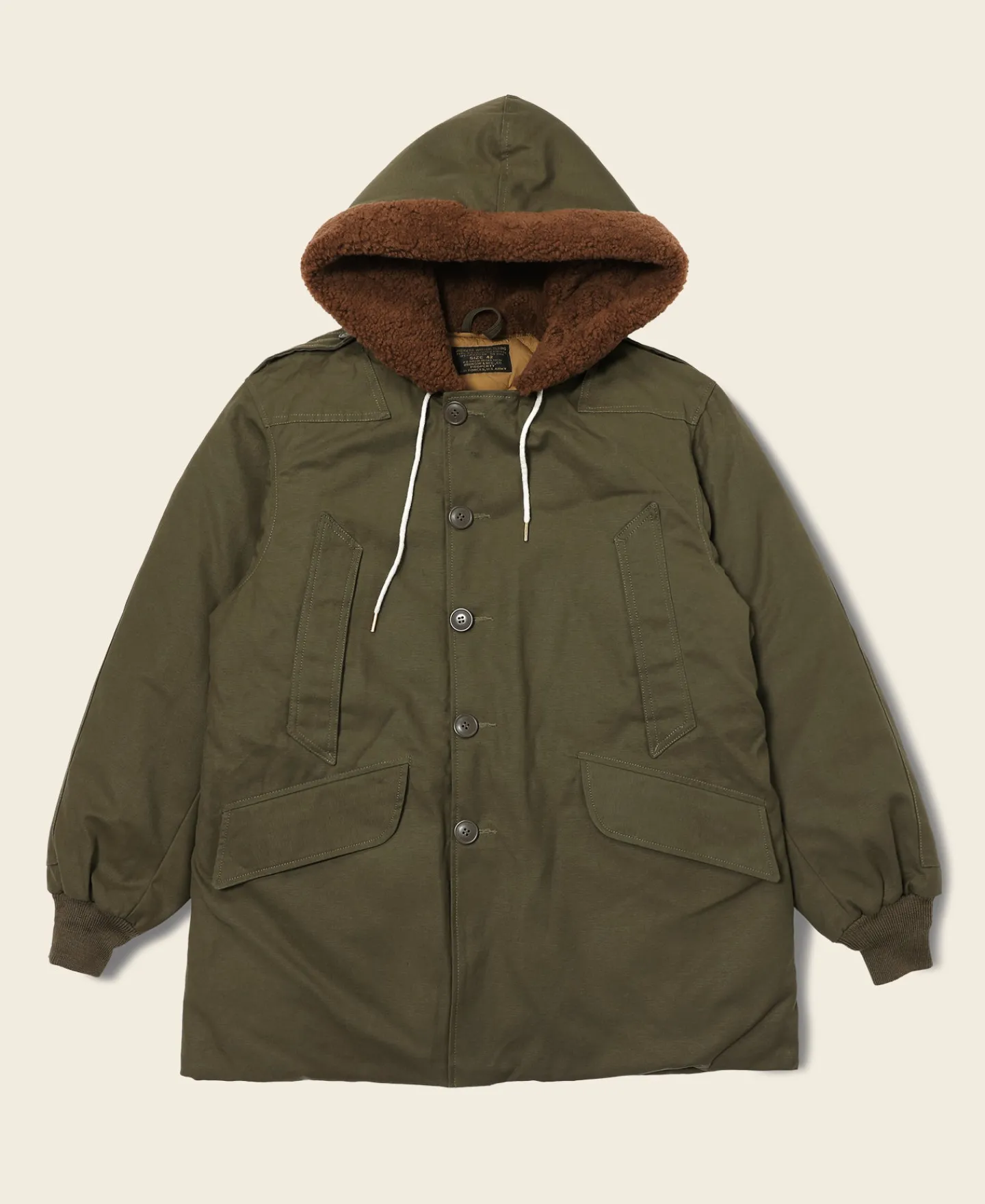Bronson Mfg US Army Air Forces Type B-9 Flight Down Parka> Jackets & Coats