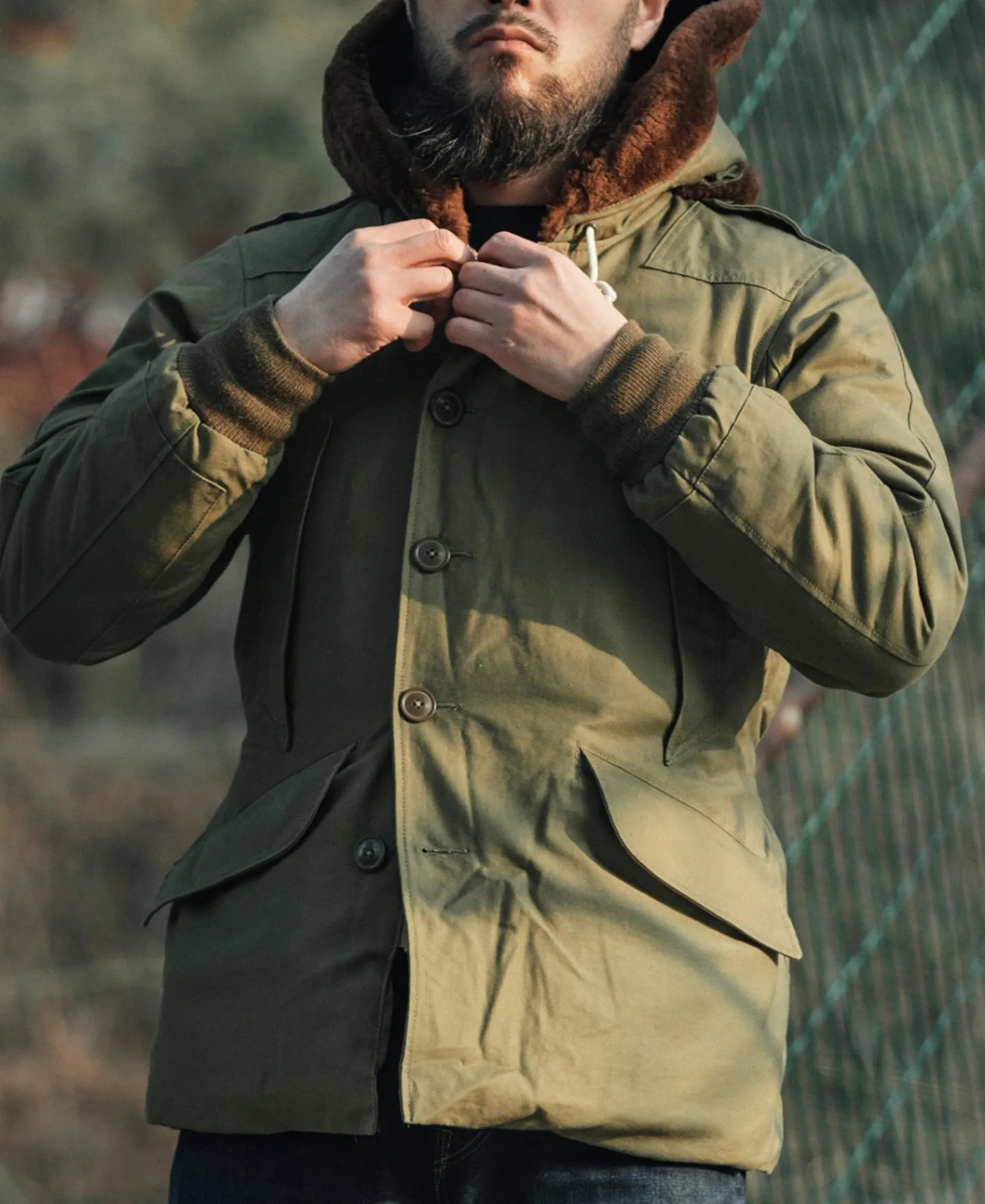 Bronson Mfg US Army Air Forces Type B-9 Flight Down Parka> Jackets & Coats