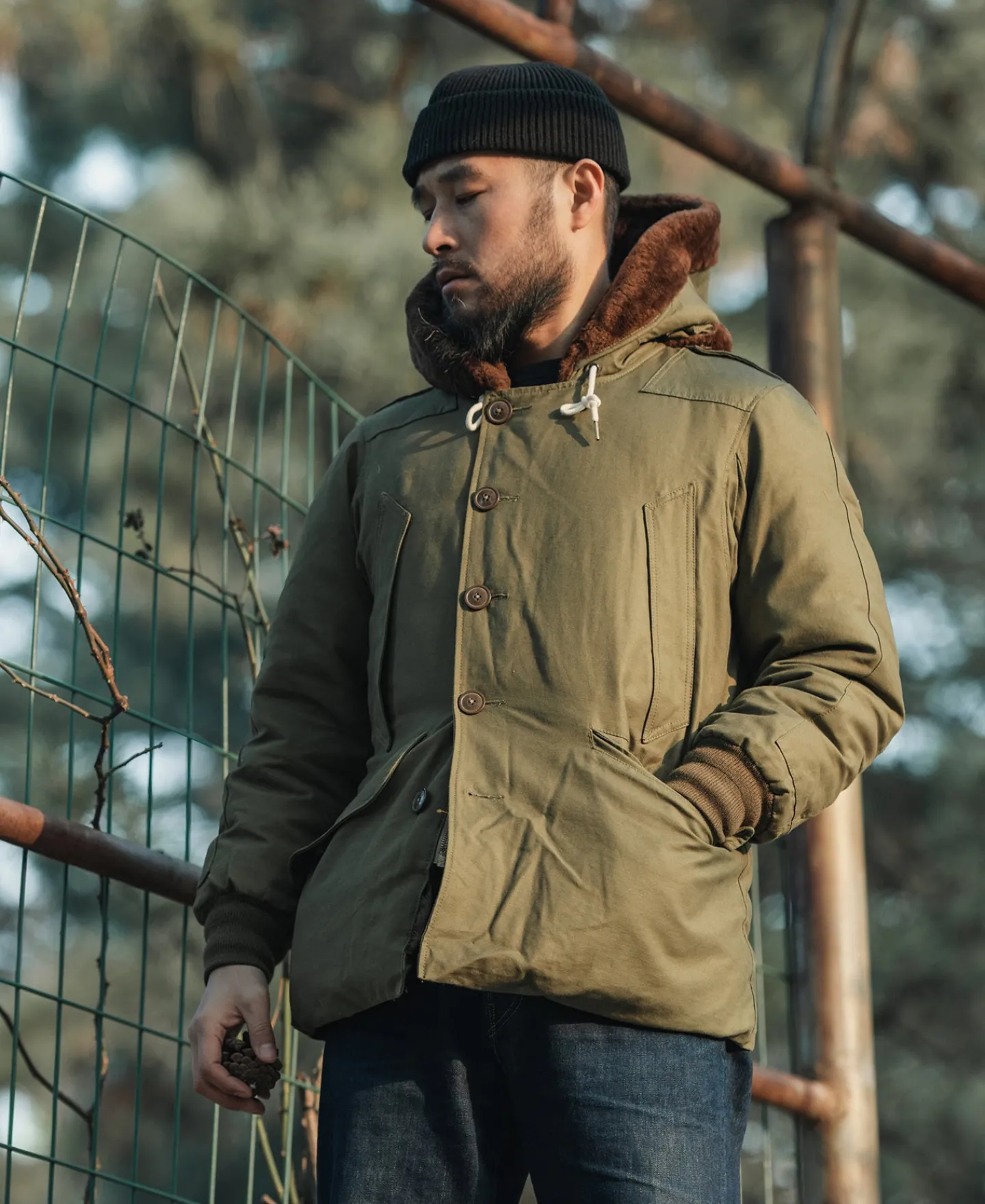 Bronson Mfg US Army Air Forces Type B-9 Flight Down Parka> Jackets & Coats