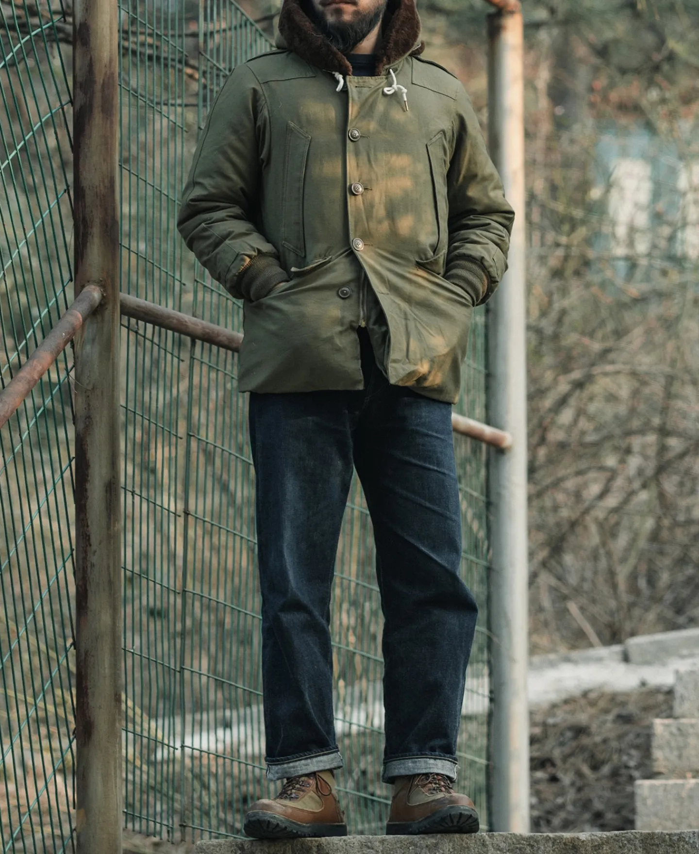 Bronson Mfg US Army Air Forces Type B-9 Flight Down Parka> Jackets & Coats