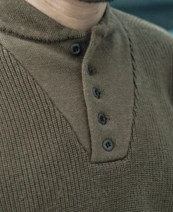 Bronson Mfg US Army High Neck Wool Sweater -><noscript><img width=