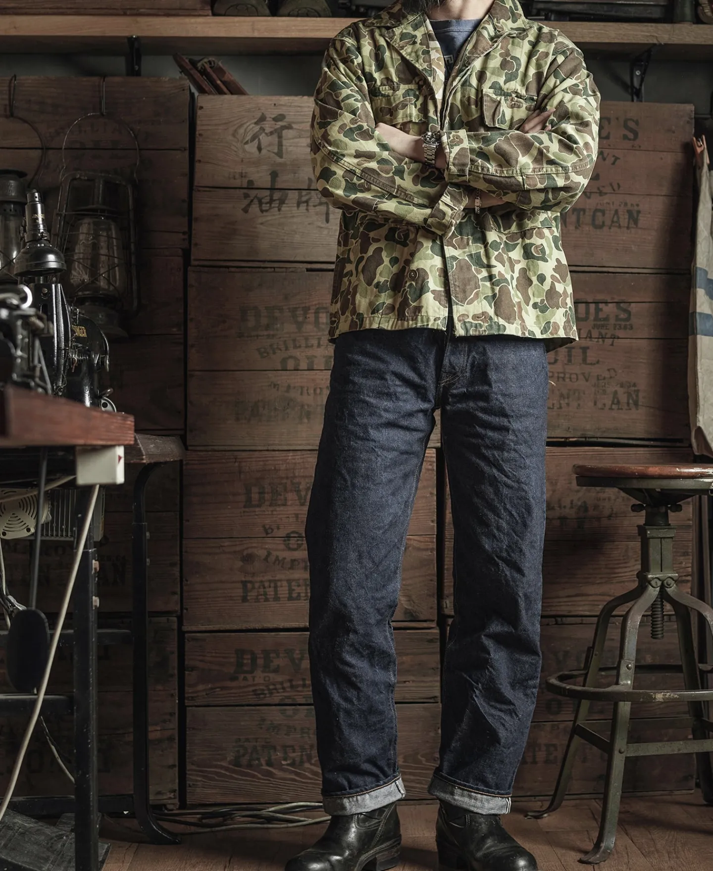 Bronson Mfg US Army M-43 Camo Jacket> Jackets & Coats