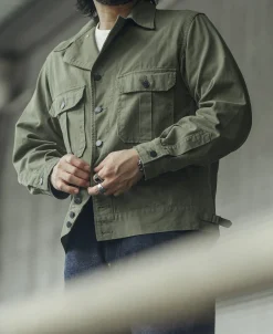 Bronson Mfg US Army M-41 HBT Fatigue Jacket><noscript><img width=