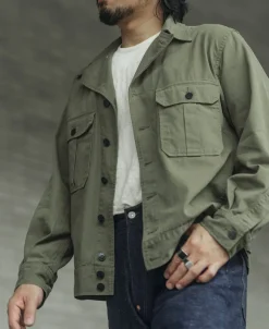 Bronson Mfg US Army M-41 HBT Fatigue Jacket><noscript><img width=