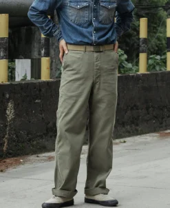 Bronson Mfg US Army M-41 HBT Fatigue Trousers><noscript><img width=