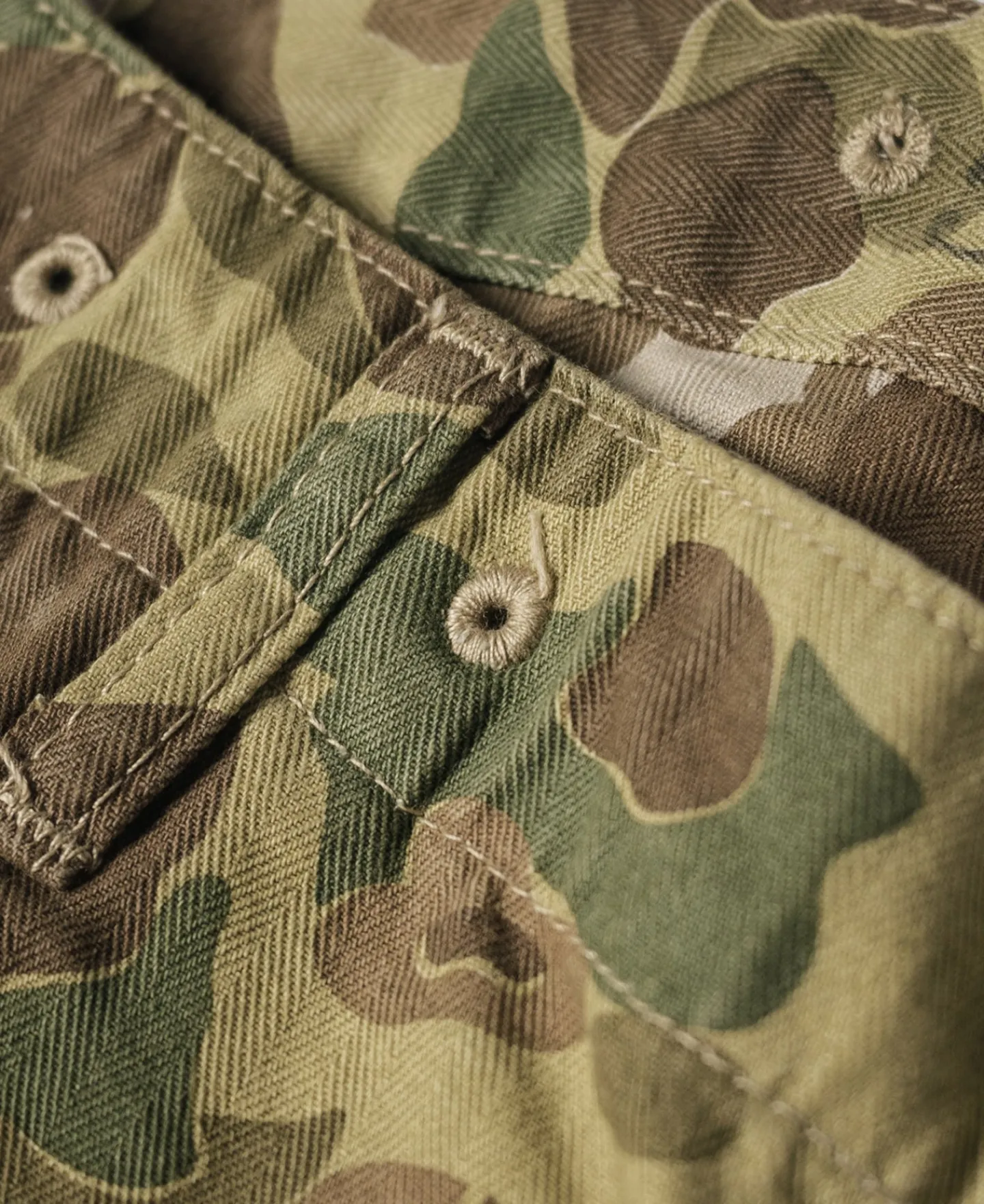 Bronson Mfg US Army M-1943 Herringbone Cotton Pants (Modified)> Pants & Trousers
