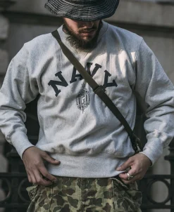 Bronson Mfg US Naval Academy Reverse Weave Sweatshirt><noscript><img width=