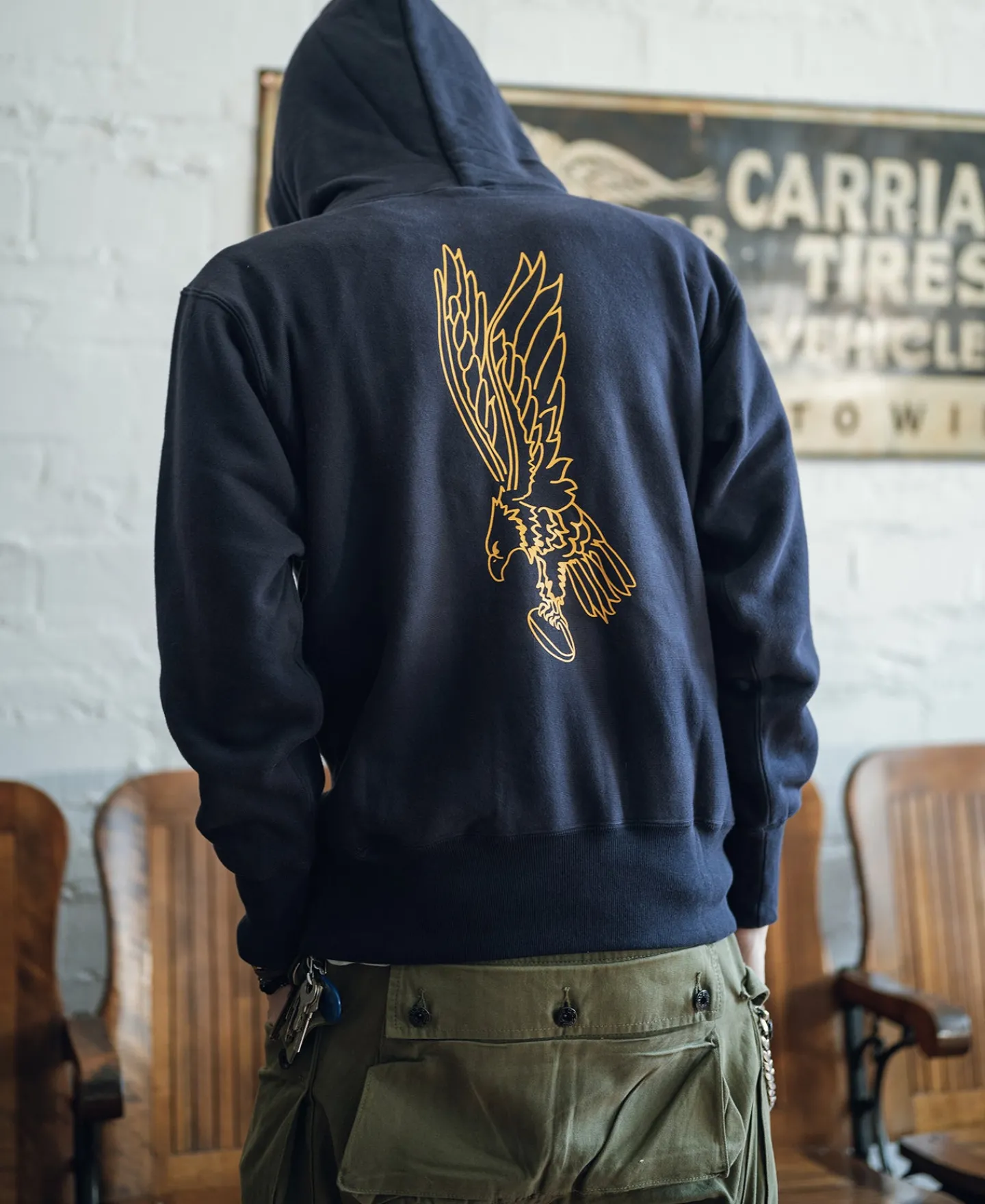 Bronson Mfg US Naval Academy Rugby Hoodie> Sweatshirts & Hoodies