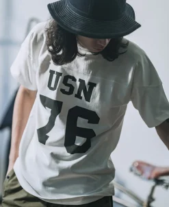 Bronson Mfg US Naval Football T-Shirt -><noscript><img width=
