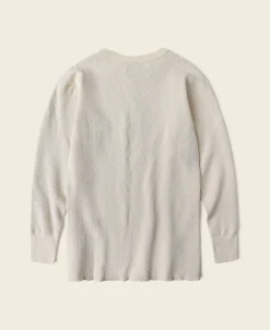 Bronson Mfg US Naval Raschel Knitting Waffle Thermal Shirt> Long Sleeve T-Shirts|Underwear
