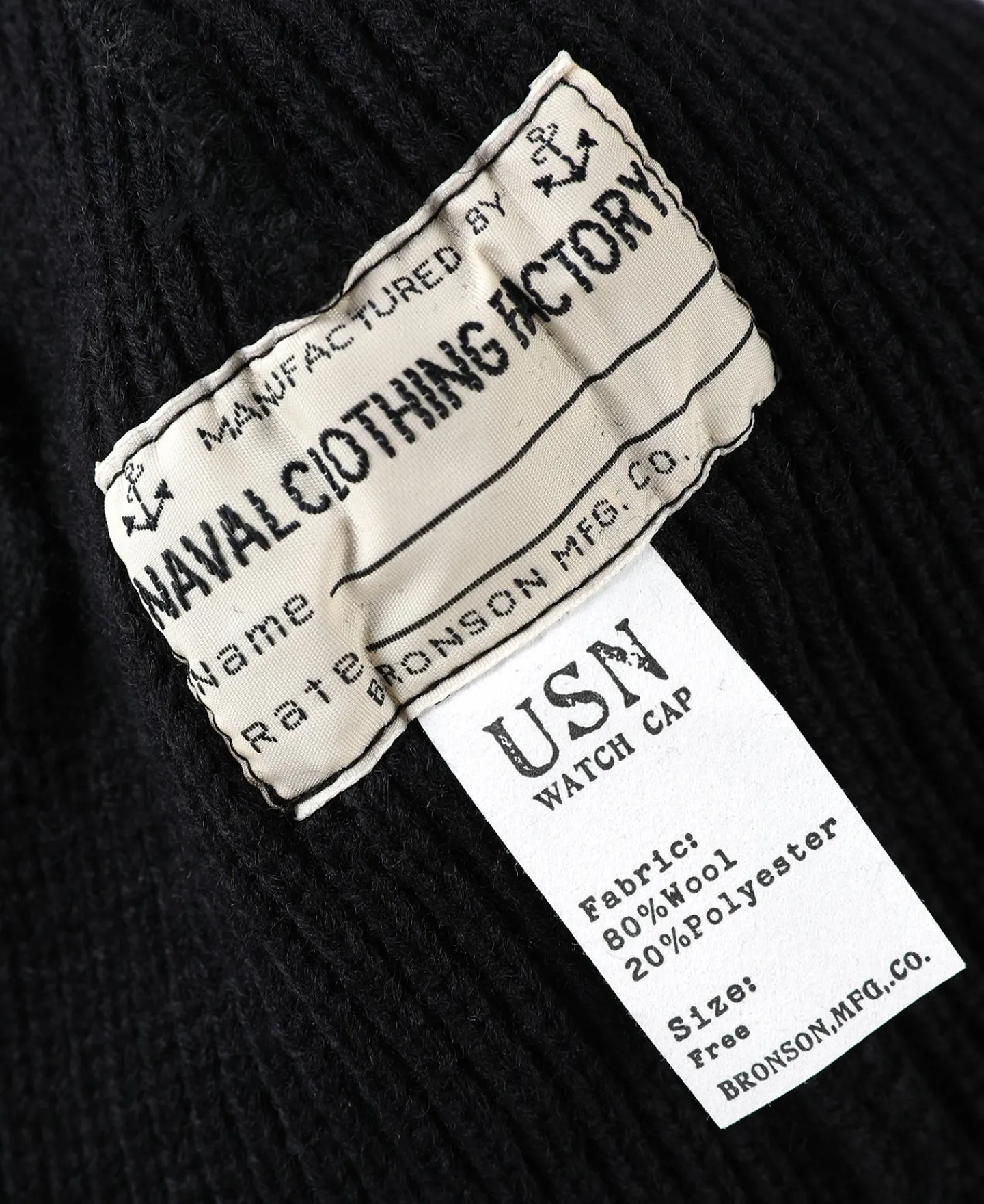 Bronson Mfg US Navy Watch Cap -> Hats & Caps