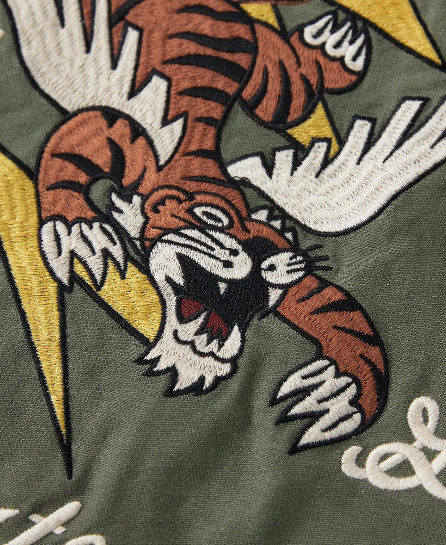 Bronson Mfg USAAF 14th Air Force Flying Tigers Embroidery Jacket> Jackets & Coats