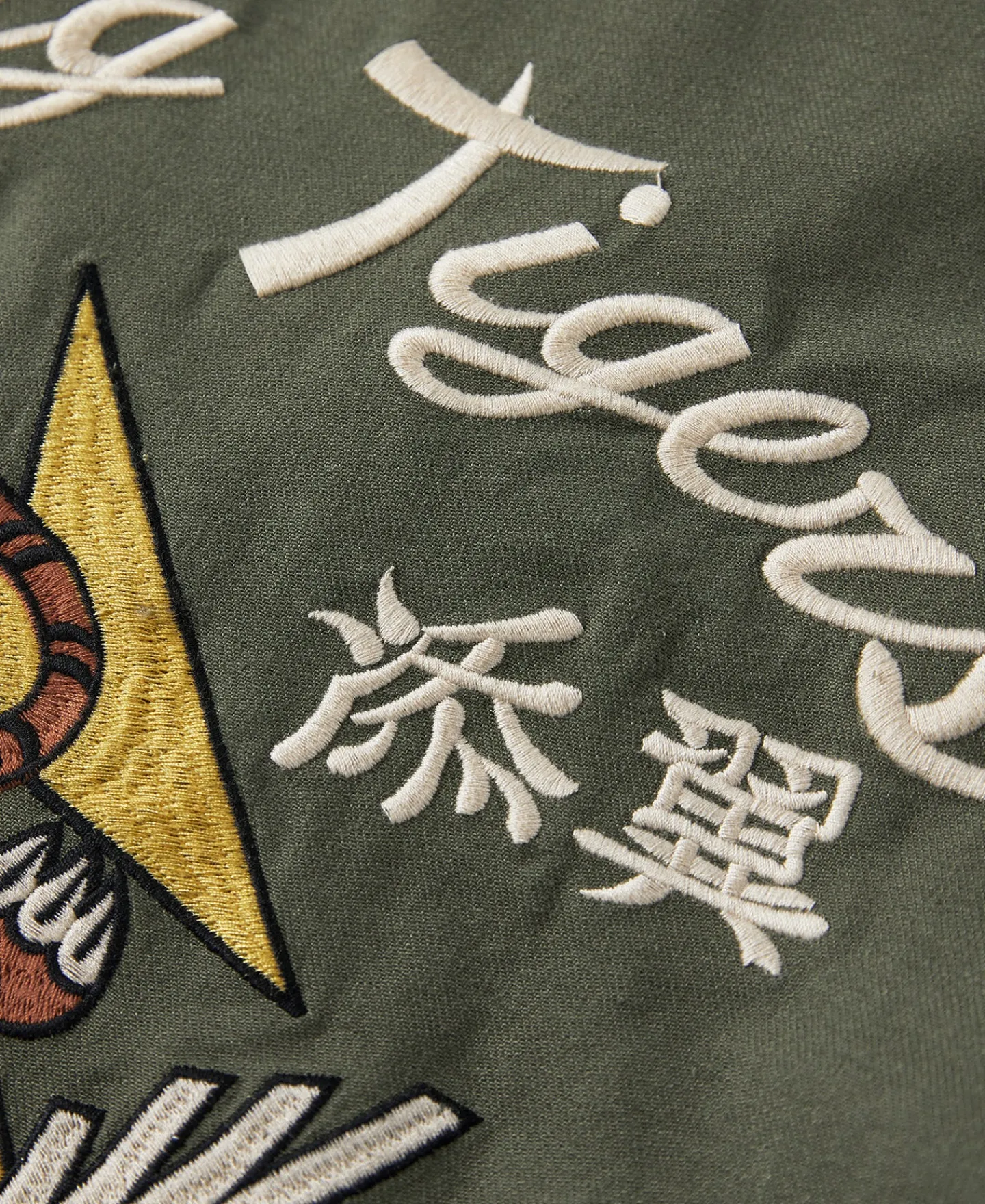 Bronson Mfg USAAF 14th Air Force Flying Tigers Embroidery Jacket> Jackets & Coats
