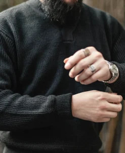 Bronson Mfg USAAF Type A-1 V-neck Mechanics Sweater -><noscript><img width=