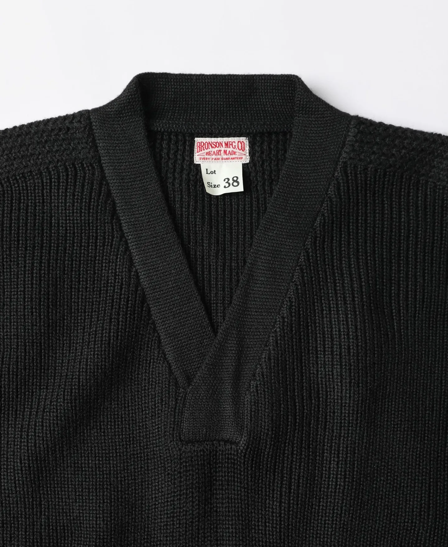 Bronson Mfg USAAF Type A-1 V-neck Mechanics Sweater -> Knitwear