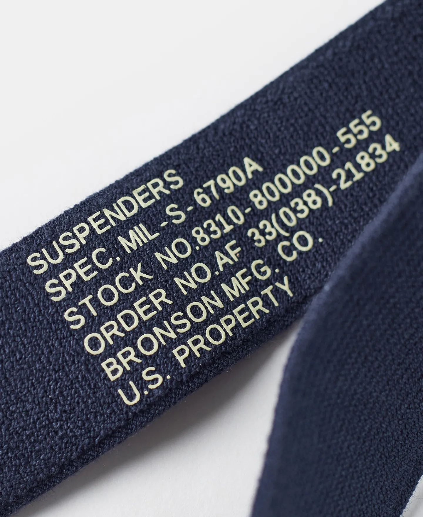 Bronson Mfg USAF X Back Suspenders -> Others