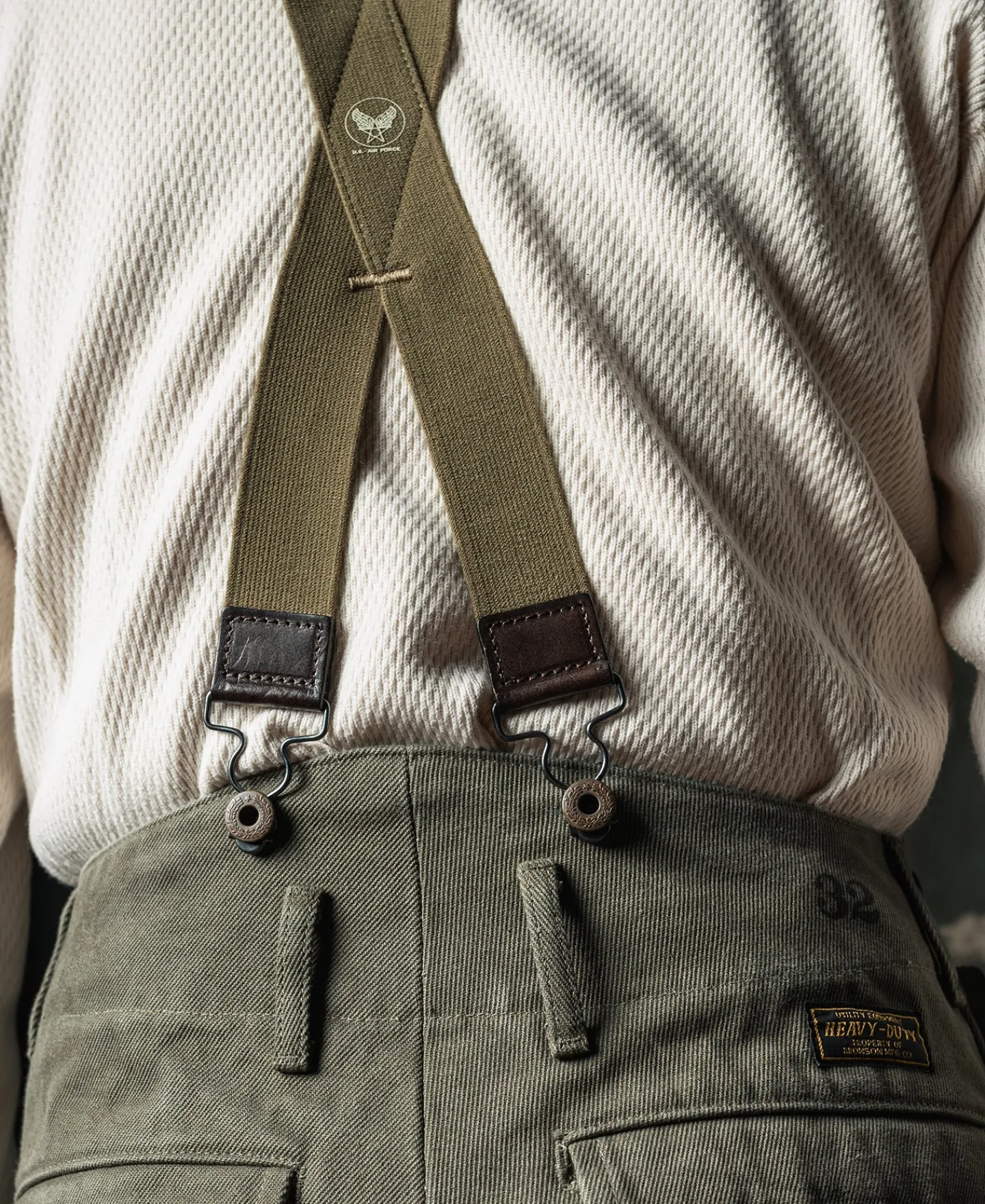 Bronson Mfg USAF X Back Suspenders -> Others