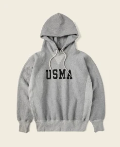 Bronson Mfg USMA Reverse Weave Hoodie> Sweatshirts & Hoodies