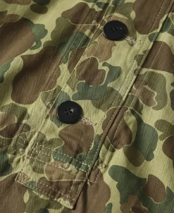 Bronson Mfg USMC HBT Duck Camo Dungaree Gunner Smock (Modified)><noscript><img width=