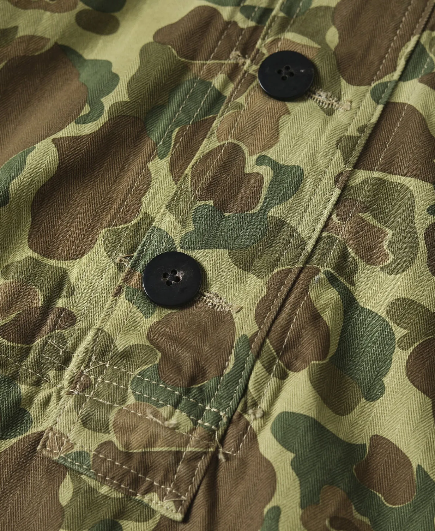 Bronson Mfg USMC HBT Duck Camo Dungaree Gunner Smock (Modified)> Jackets & Coats