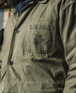 Bronson Mfg USMC P-41 HBT Utility Jacket><noscript><img width=