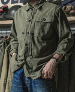 Bronson Mfg USMC P-44 HBT Utility Jacket><noscript><img width=