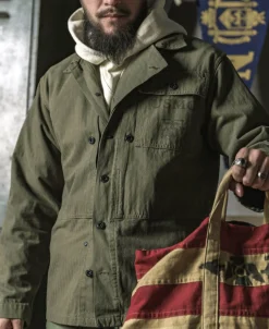 Bronson Mfg USMC P-44 HBT Utility Jacket><noscript><img width=