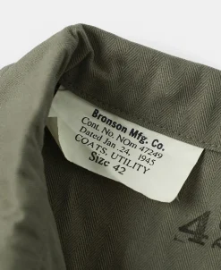 Bronson Mfg USMC P-44 HBT Utility Jacket><noscript><img width=
