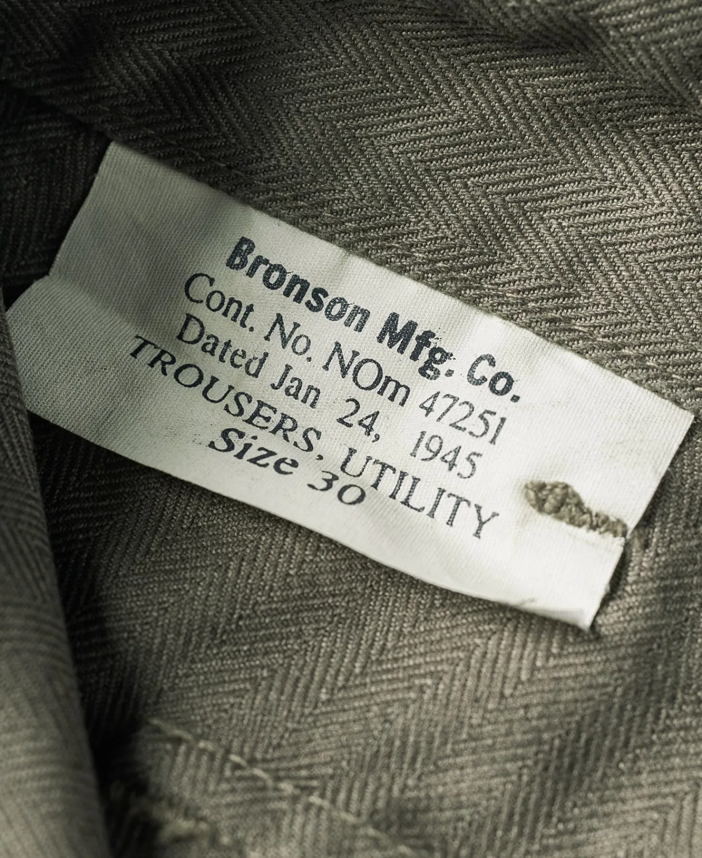 Bronson Mfg USMC P-44 Utility Pants (Modified) -> Pants & Trousers