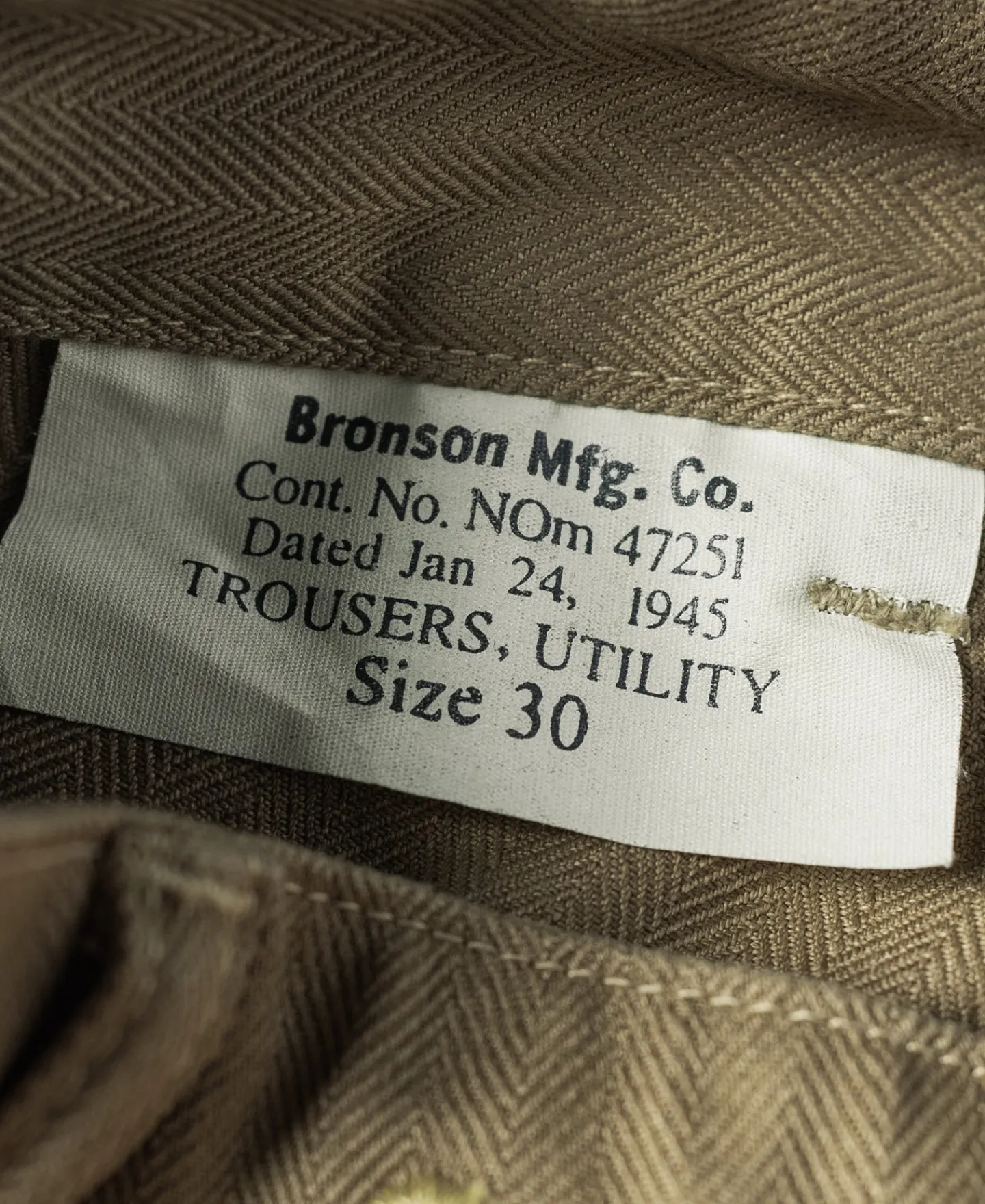 Bronson Mfg USMC P-44 Utility Pants (Modified) -> Pants & Trousers
