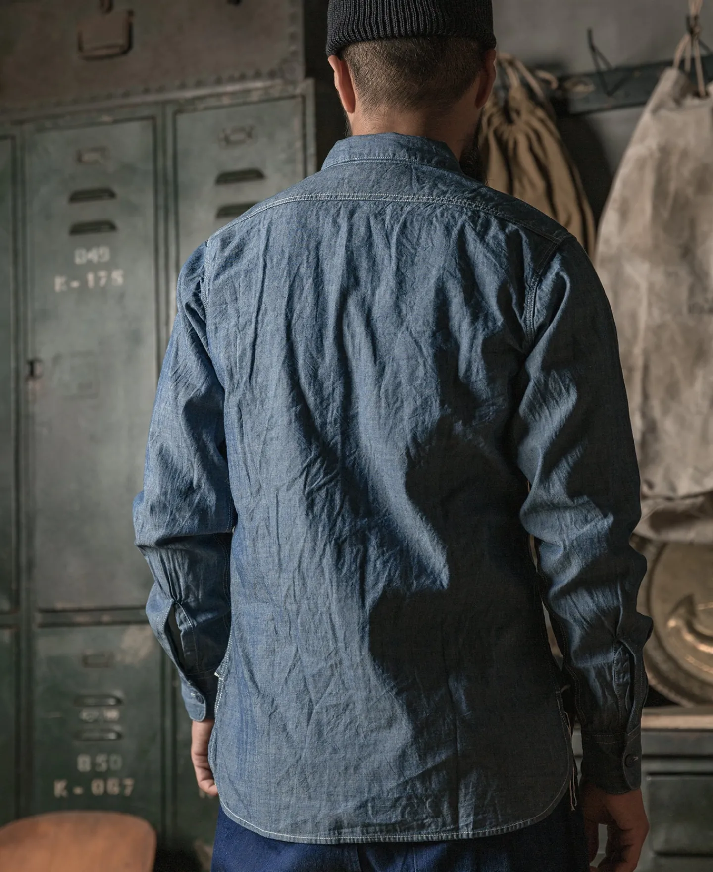 Bronson Mfg U.S.N. Chambray Shirt> Long Sleeve Shirts