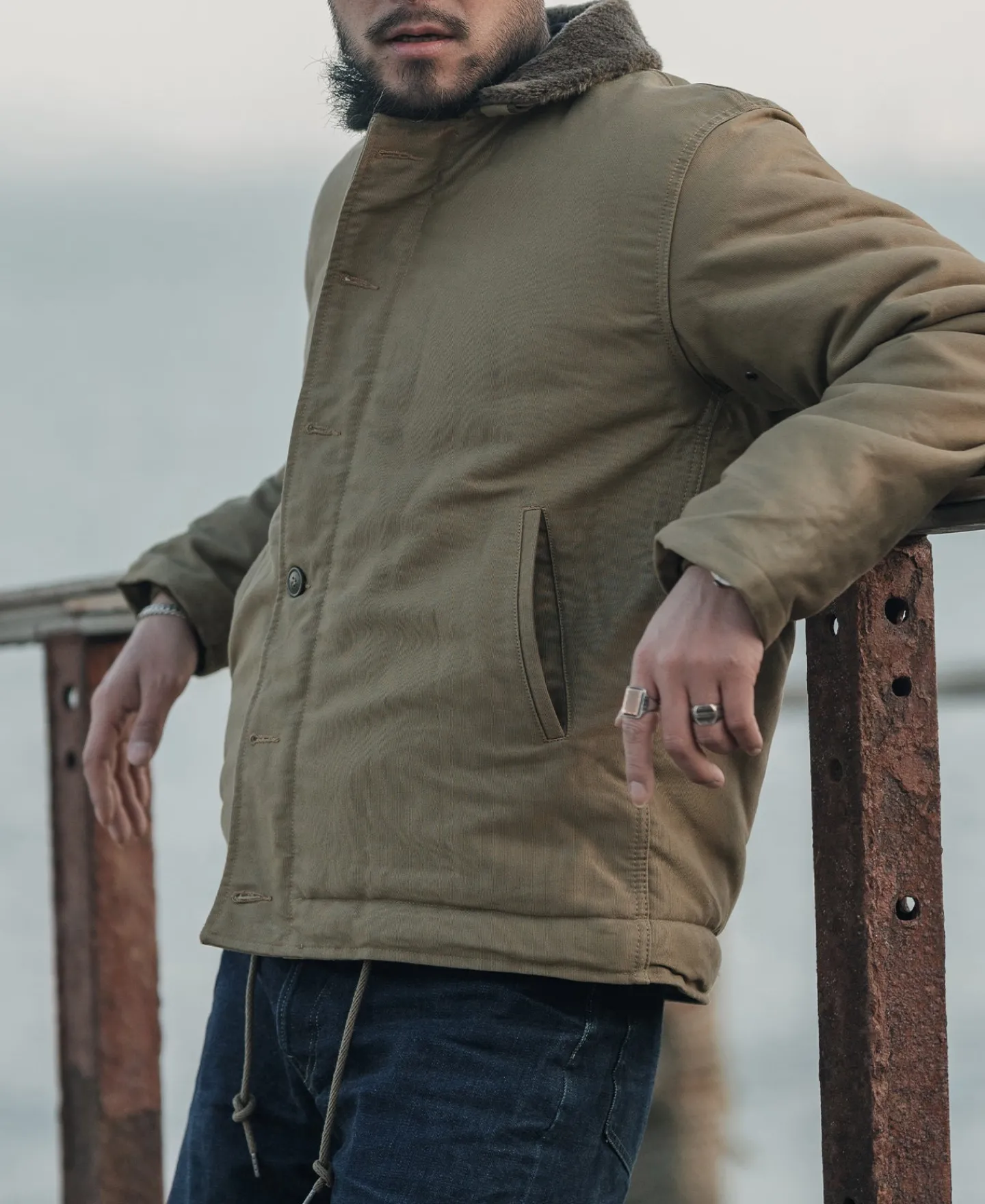 Bronson Mfg USN N-1 Deck Jacket - Experimental Sample Type> Jackets & Coats