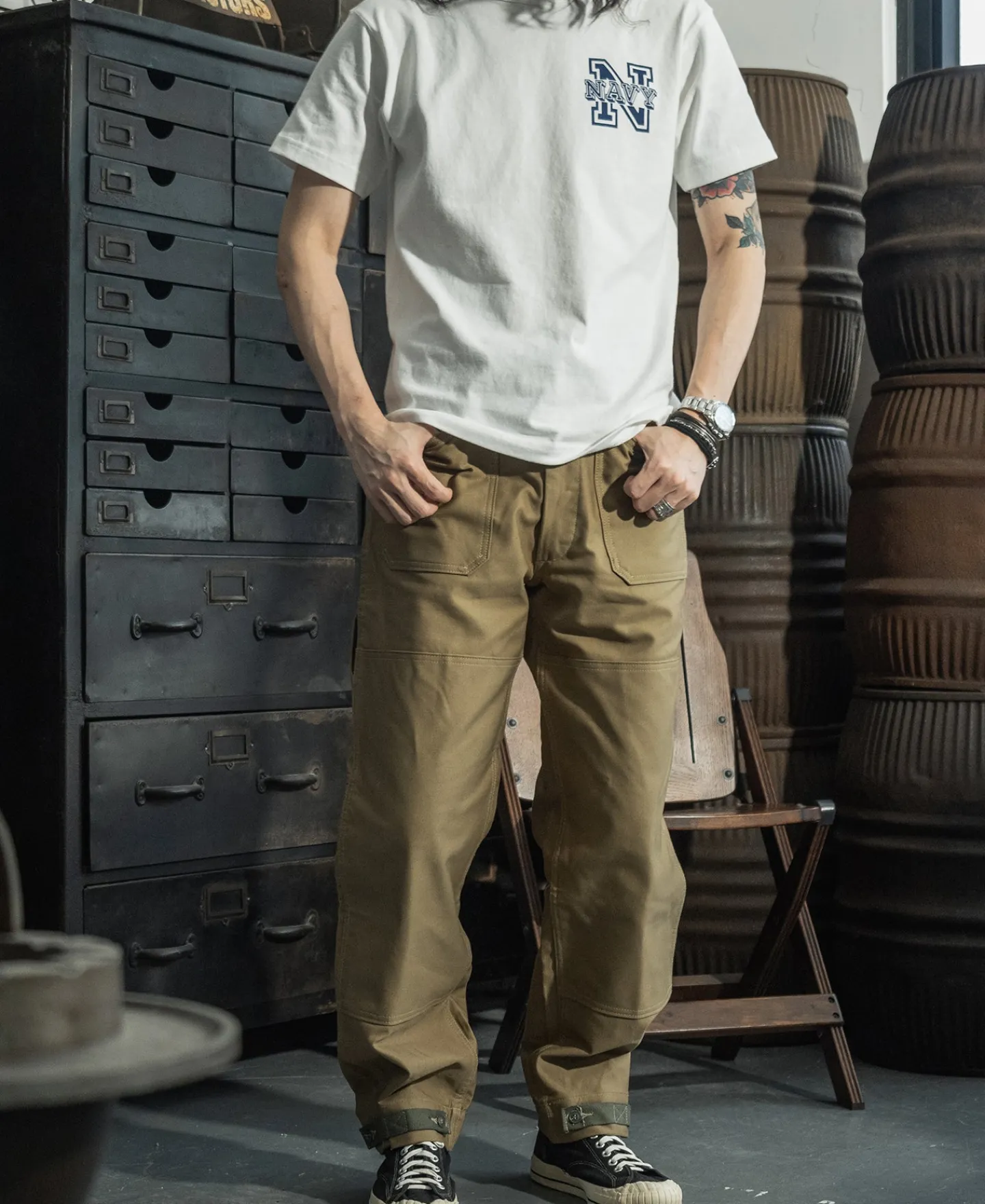 Bronson Mfg USN N-1 Deck Pants (Modified 3rd) -> Pants & Trousers