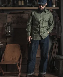 Bronson Mfg U.S.N. N-3 Utility Shirt><noscript><img width=